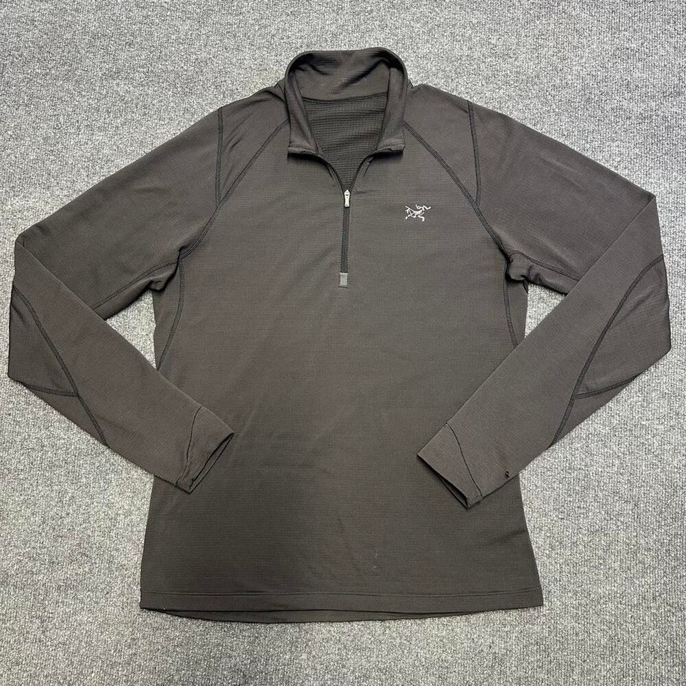 Arc’Teryx Mens Rho Polartec 1/4 Zip Pullover Outdoor Gorpcore Long Sleeve FLAW L